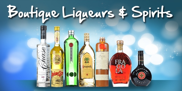 Large Selection of Spirits & Liqueurs