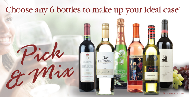 Pick and Mix by the bottle cases