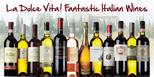 Taste the wonderful wines of Italy!